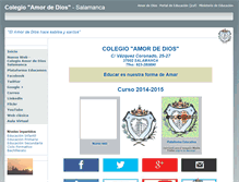 Tablet Screenshot of amordedios.eu